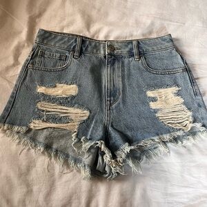 Pacsun High Waisted Jean Shorts